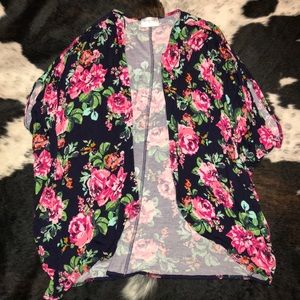 Floral kimono
